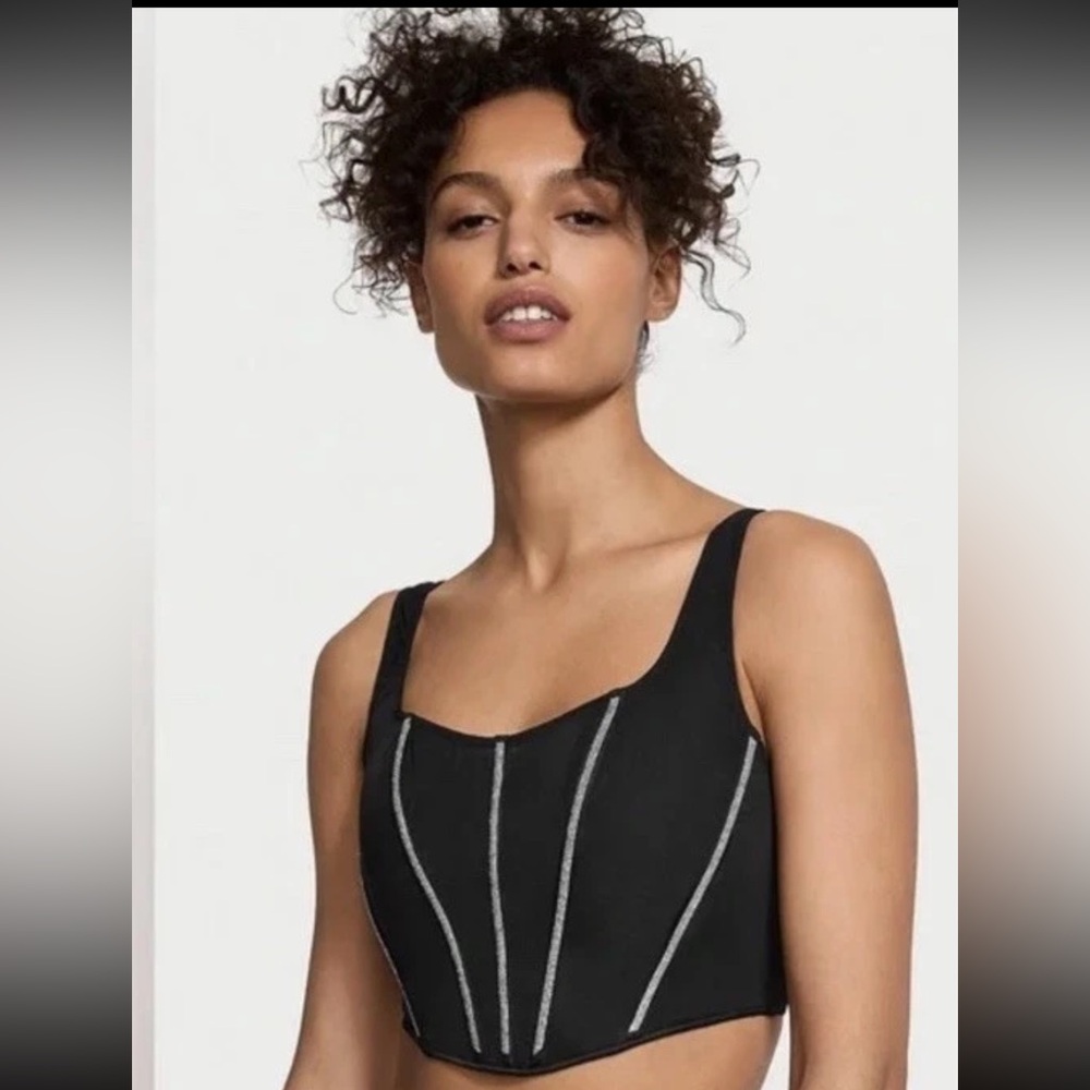 Victoria's Secret Shine Corset Top